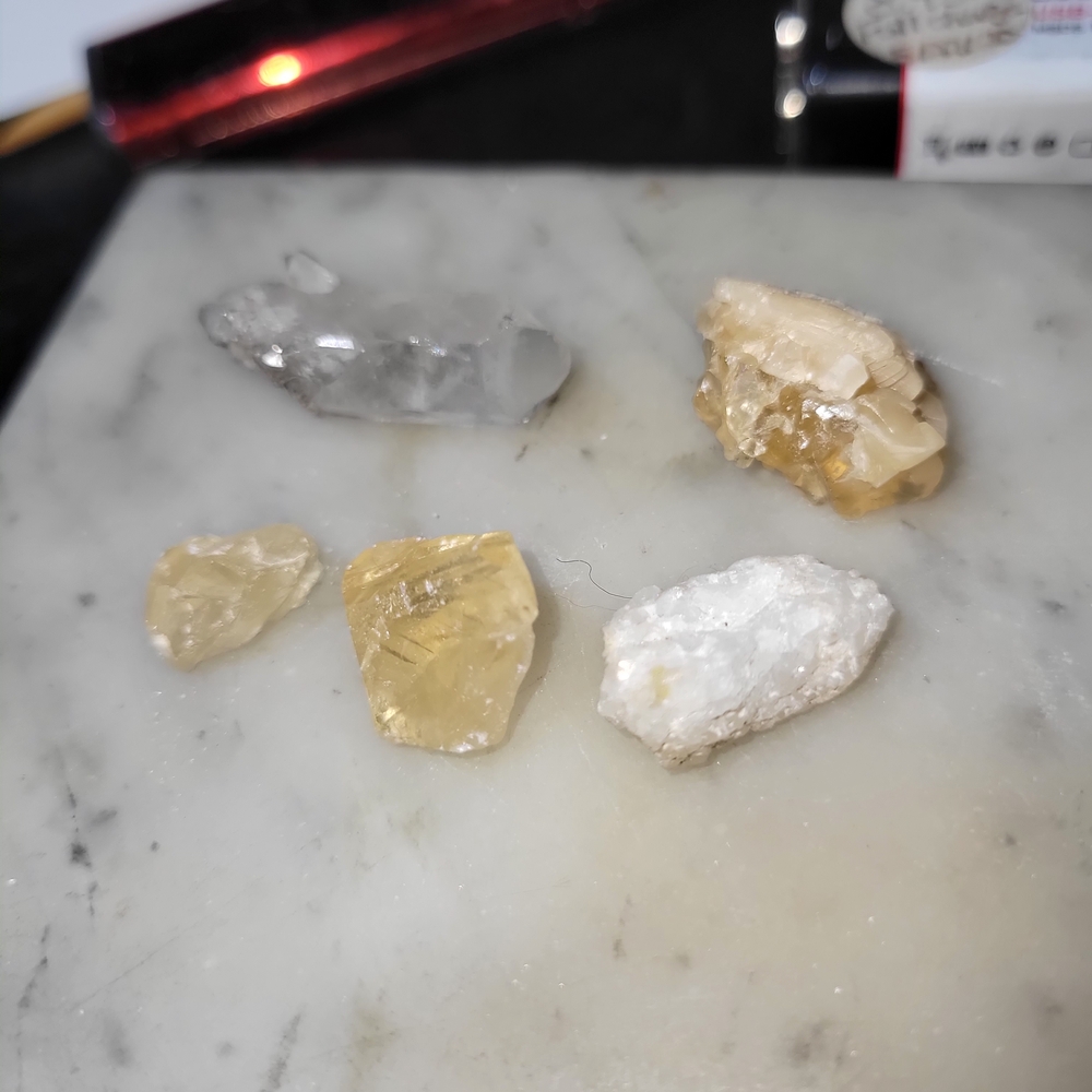 Assorted Raw Gemstone Collection